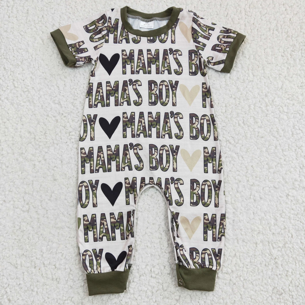 Pre-Order RTS From Supplier Mama's Boy Romper