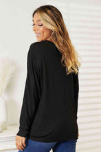 Load image into Gallery viewer, Double Take Seam Detail Round Neck Long Sleeve Top
