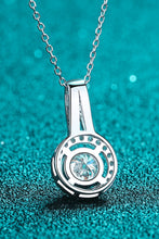 Load image into Gallery viewer, Build You Up Moissanite Round Pendant Chain Necklace
