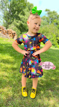 Load image into Gallery viewer, Kyra&#39;s Art Bow Back Twirl Dress
