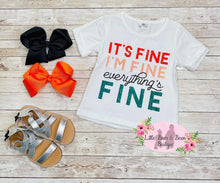 Load image into Gallery viewer, Mommy and Me It’s Fine Shirt- Kids
