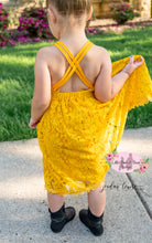 Load image into Gallery viewer, Golden Rod Lace Dress
