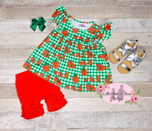 Load image into Gallery viewer, Strawberry Field Ruffle Short Set
