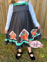Load image into Gallery viewer, Choose gingerbread toddler dress
