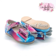 Load image into Gallery viewer, Cotton Candy Triple Bow Mary Jane Shoes
