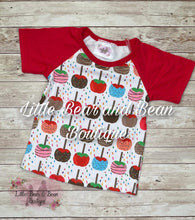 Load image into Gallery viewer, Candy Apple Shirt fruit
