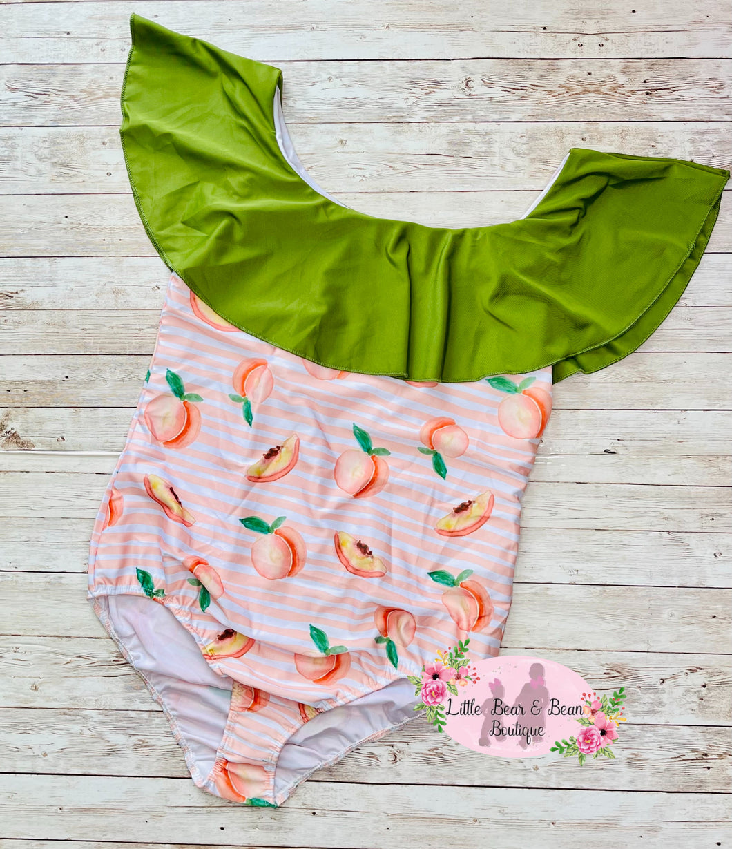 Peaches & Cream Mommy & Me Swimsuit - Ladies fruit