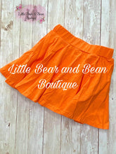 Load image into Gallery viewer, Solid Skirted Shorties Orange
