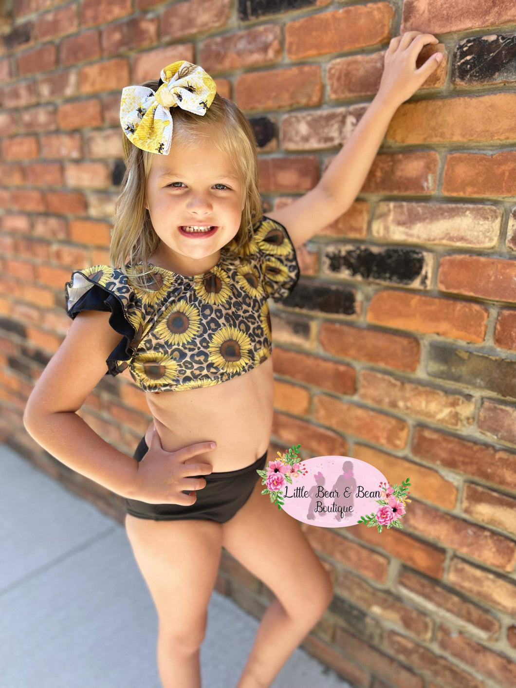 Sunflower Cheetah Swimsuit