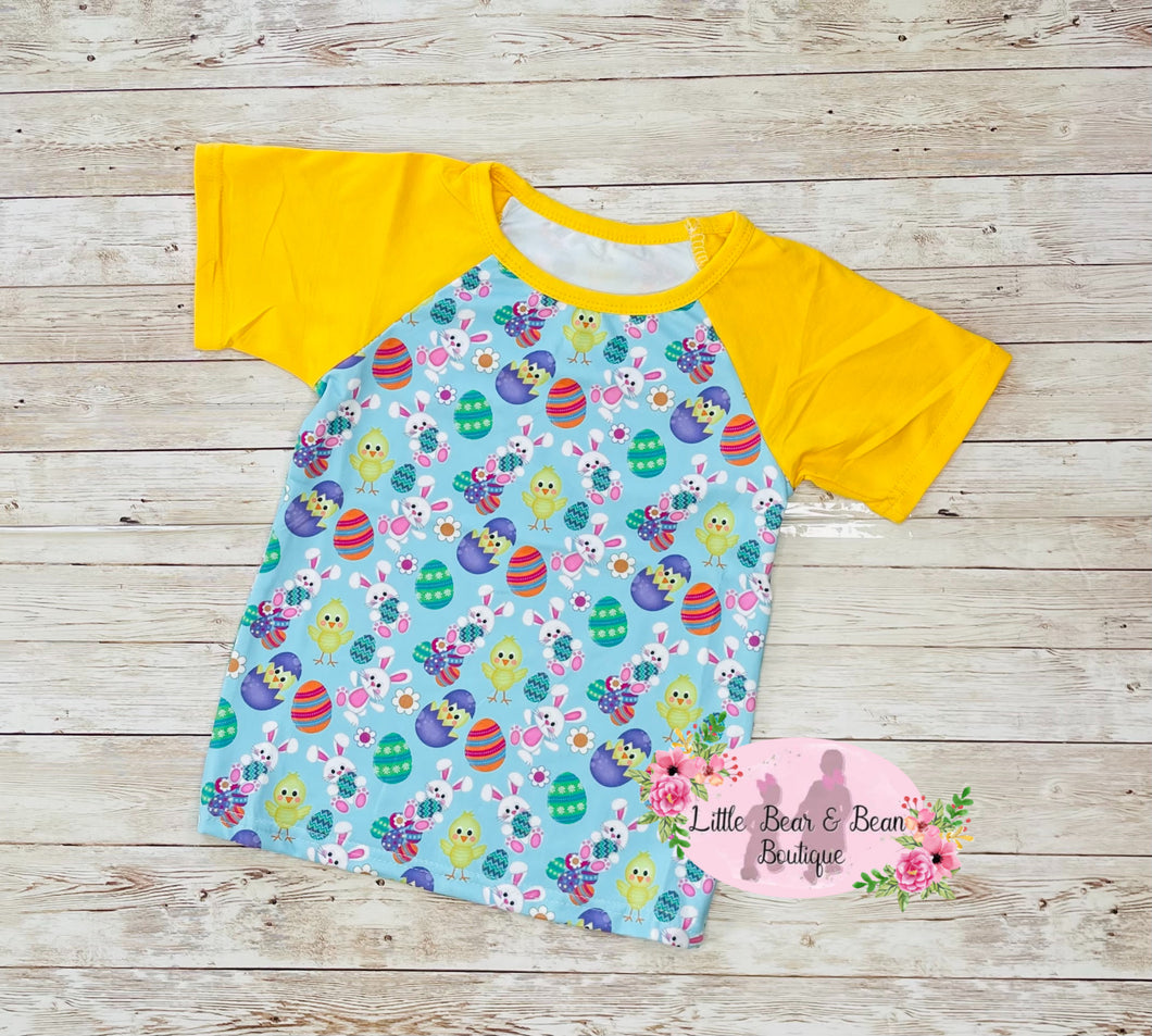 Size 8/9- Easter Bunny Shirt