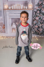 Load image into Gallery viewer, Santa Applique Long Sleeve Shirt
