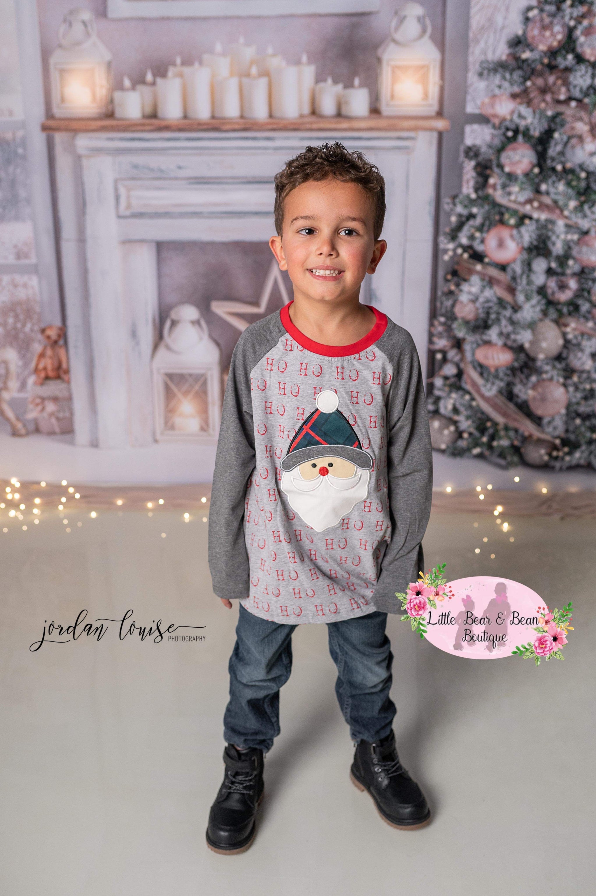 Boy boutique fashion christmas outfits