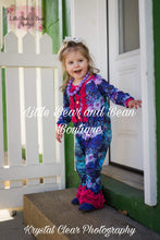 Load image into Gallery viewer, Jewel Tone Zinnia Icing Romper
