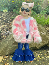 Load image into Gallery viewer, Fancy Animal Fur Coat- Pink
