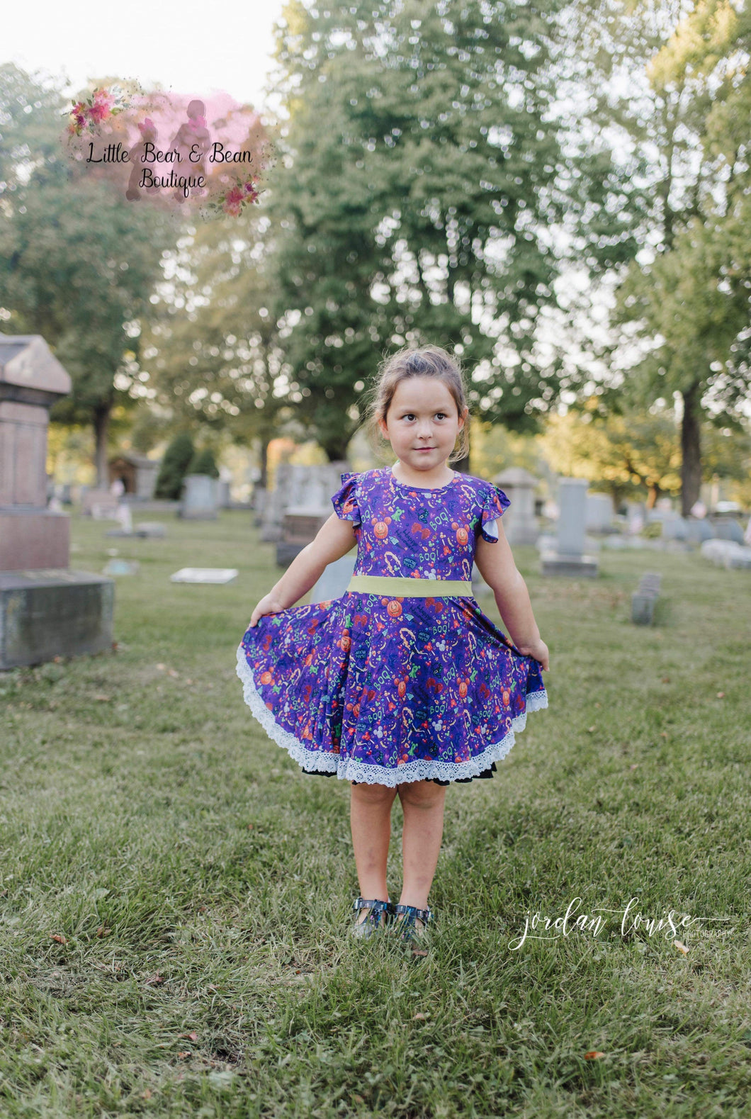 Purple Spooky Boo Bash Dress