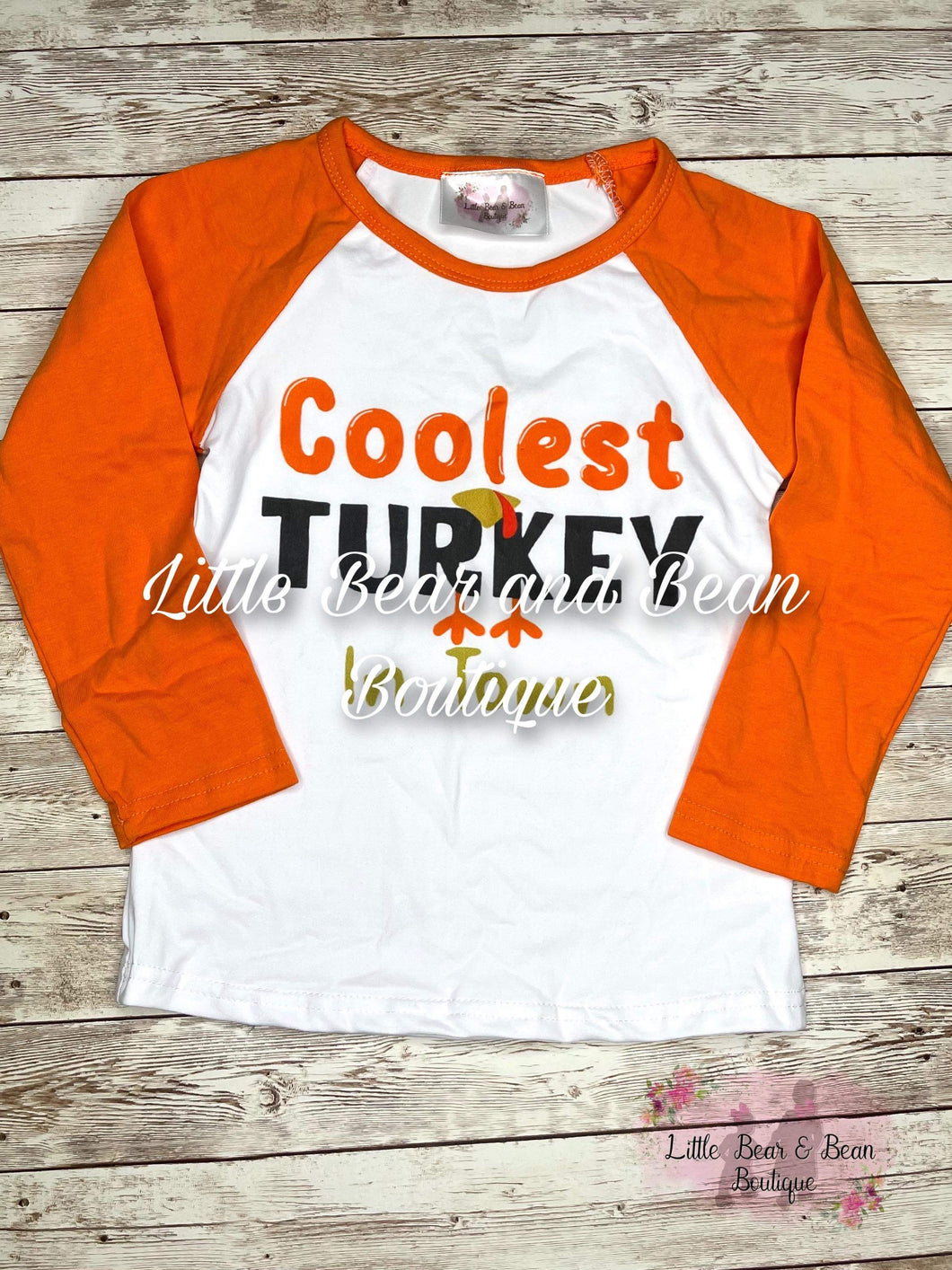 Size 5/6- Coolest Turkey Shirt