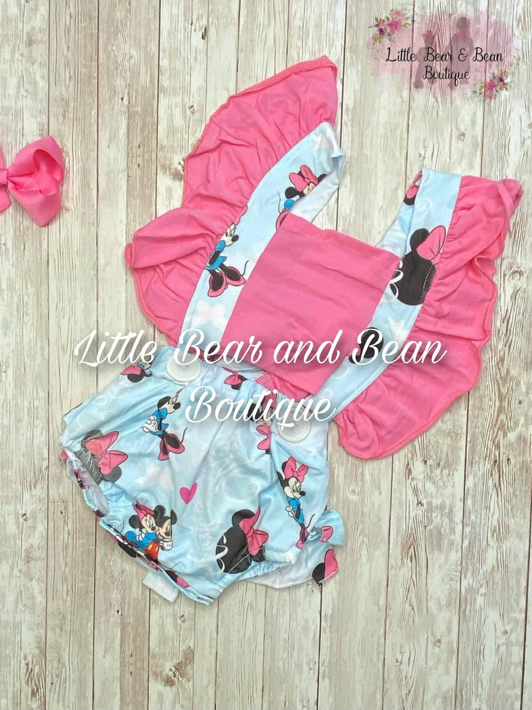 Bow Mouse Romper