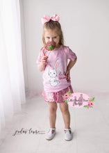 Load image into Gallery viewer, Little Bunny Sequin Skirt Set
