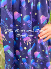 Load image into Gallery viewer, Neon Jellyfish Flutter Sleeve Top
