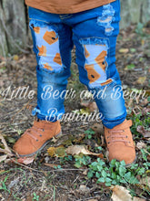 Load image into Gallery viewer, Sweeter than Pie Distressed Denim Set
