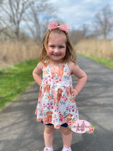 Load image into Gallery viewer, Pre-order RTS from Supplier High low tunic Denim Shorts Highland Cow Set
