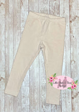 Load image into Gallery viewer, Thick Solid Leggings- Beige
