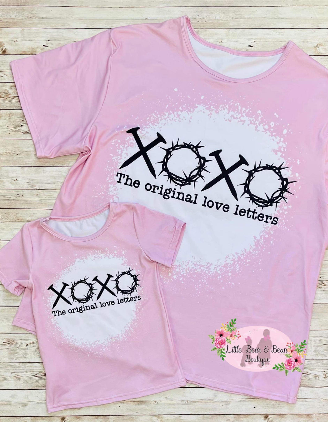 Original Love Letter XOXO Mommy and Me Shirt Child