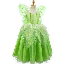 Load image into Gallery viewer, Frog Princess or Fairy Dress with Wings
