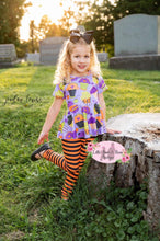 Load image into Gallery viewer, Size 4T- Haunted Cupcakes Peplum Set
