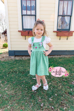 Load image into Gallery viewer, Polka Dot Bunny Suspender Dress
