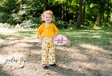 Load image into Gallery viewer, Sunflower Tie Wide Leg Pants Set
