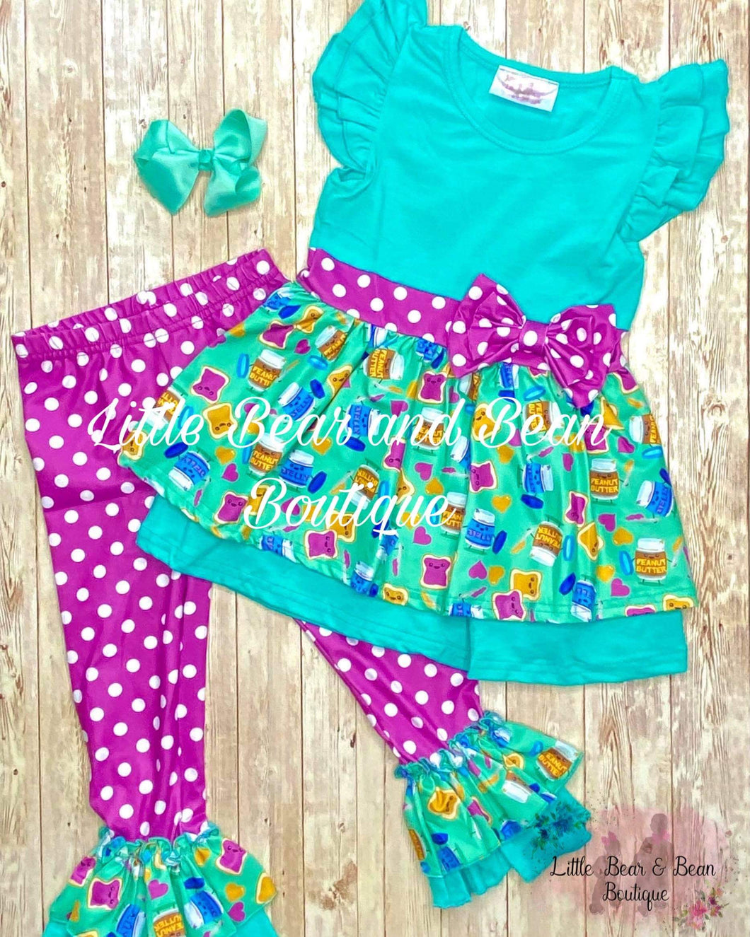 PB&J Ruffle Belle Set