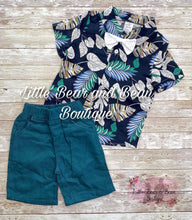 Load image into Gallery viewer, Boys Tropical Shorts Set

