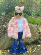 Load image into Gallery viewer, Fancy Animal Fur Coat- Pink
