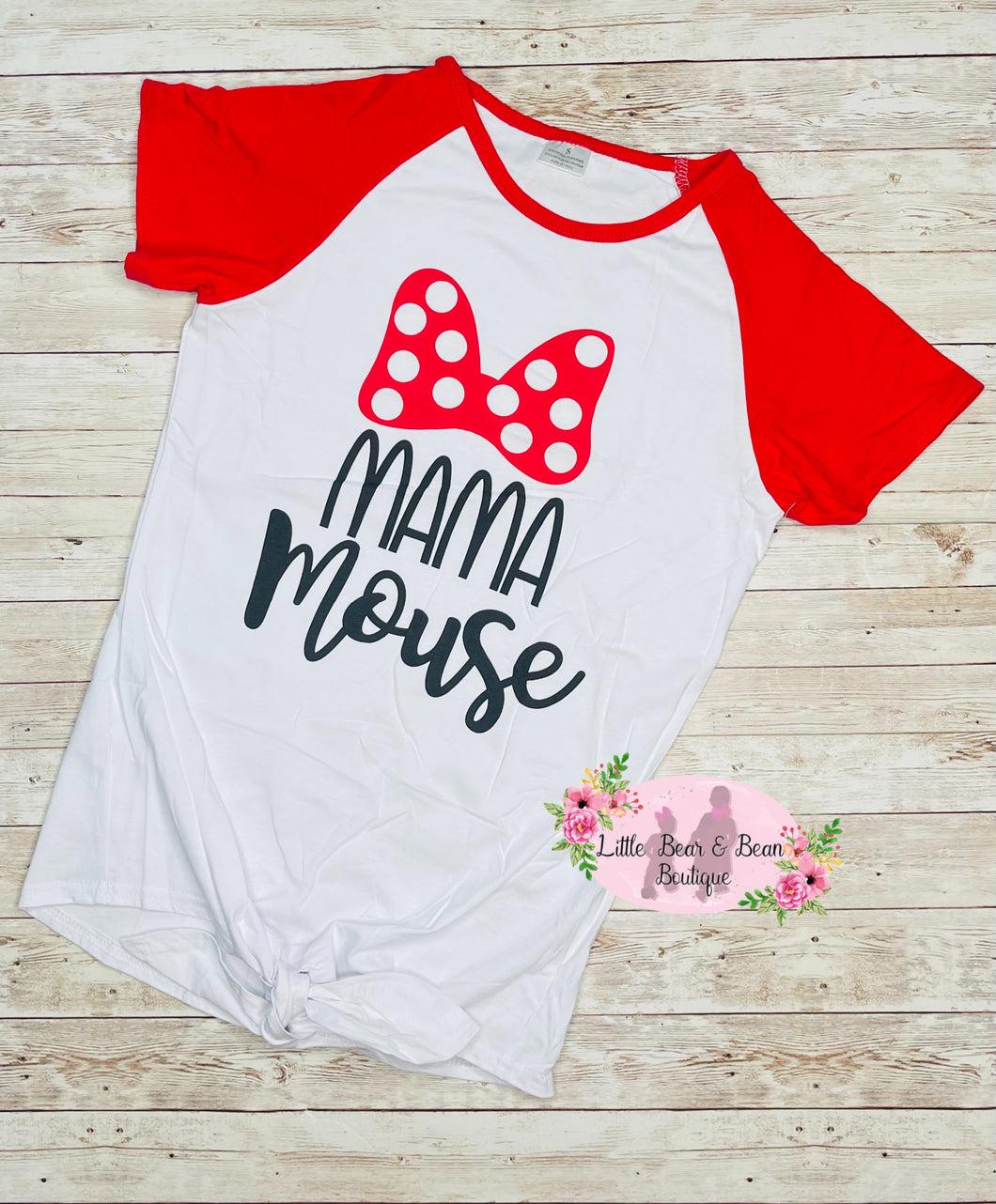 Size Small- Ladies Mama Mouse Top