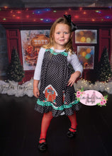 Load image into Gallery viewer, Gingerbread dress toddler
