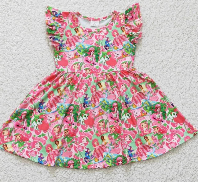 Pre-order RTS from Supplier Dress Strawberry Girl