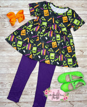 Load image into Gallery viewer, Haunted School Peplum Set
