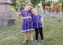 Load image into Gallery viewer, Purple Spooky Boo Bash Dress
