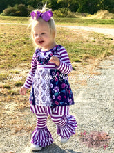 Load image into Gallery viewer, Purple Striped Belle Set
