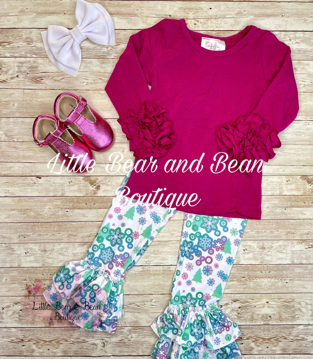 Colorful Snowfall Belle Set