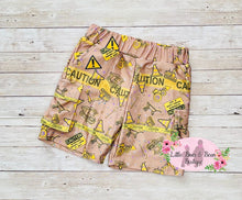 Load image into Gallery viewer, Daddy &amp; Me Construction Swim Trunks- Adult

