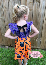 Load image into Gallery viewer, Adorable halloween twirl dress
