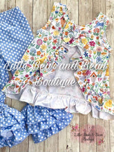 Load image into Gallery viewer, Bunnies, Birds &amp; Flowers Swing Back Belle Set

