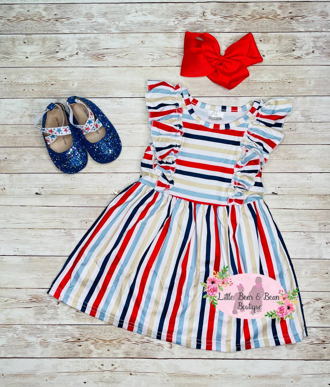 Nautical Striped Dress