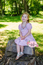 Load image into Gallery viewer, Mommy &amp; Me Blush Floral Dress- Kid
