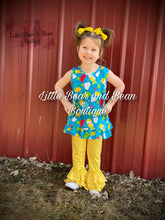 Load image into Gallery viewer, Singing in the Rain Ruffle Swing Top Set
