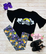Load image into Gallery viewer, Magical Skull Unicorn Leggings Set
