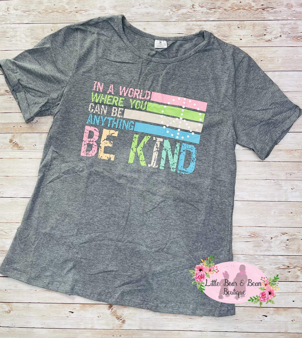 Mommy and Me Be Kind Shirt-Ladies