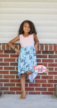 Load image into Gallery viewer, Mommy &amp; Me Butterfly Garden Racer Back High-Low Dress- Kids
